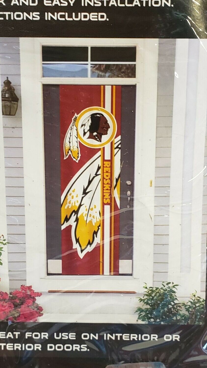 Door Banner Homegating - NFL Washington Redskins