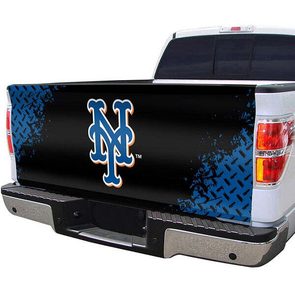 Color Auto Truck Tailgate Cover MLB New York Mets