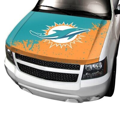 Auto Hood Cover - NFL Miami Dolphins