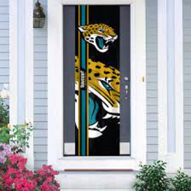 Door Banner Homegating - NFL Jacksonville jaguars
