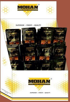 Mohan Incenses Display, which can display 12 different fragrances.