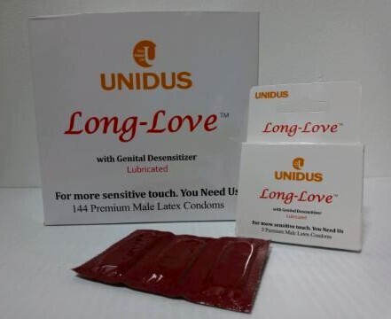 Unidus® and Erotim® Long Love Condom