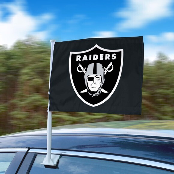 Car Window flag - NFL Las Vegas Raiders