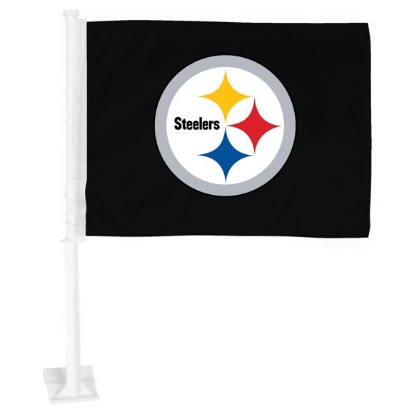 Car Window flag - NFL Pittsburgh Steelers