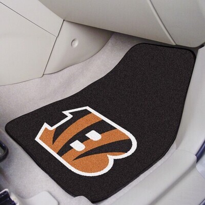 Carpet Car Mat Set - NFL Football Cincinnati Bengals