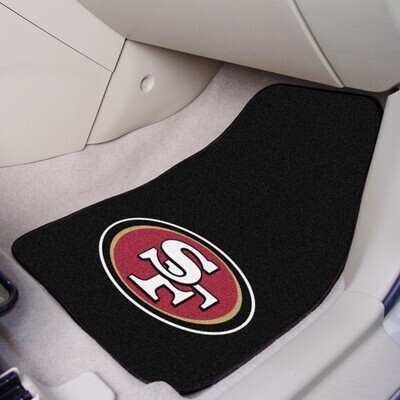Carpet Car Mat Set - NFL Football San Francisco 49ers