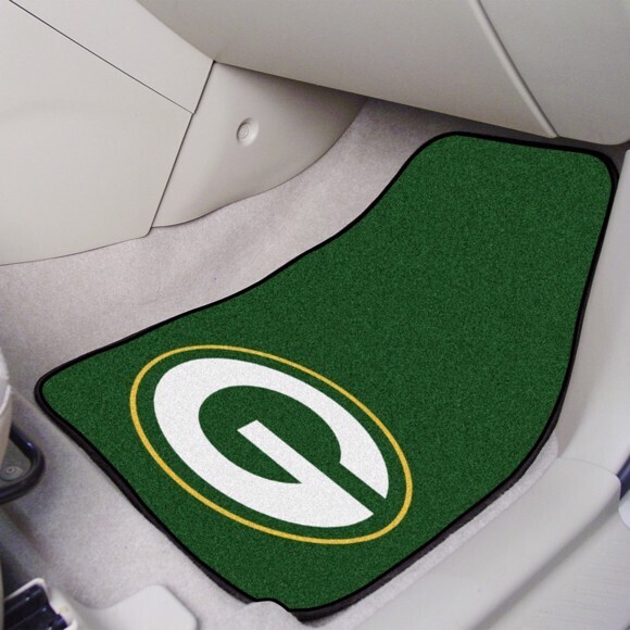 Carpet Car Mat Set - NFL Football Green Bay Packers