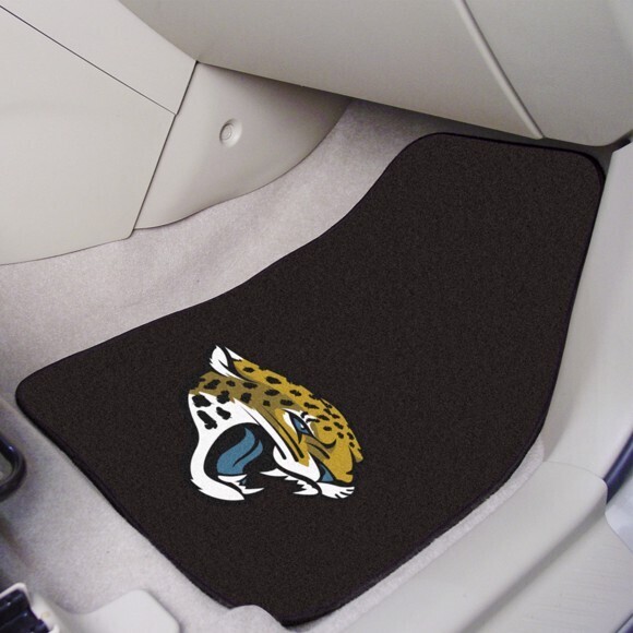 Carpet Car Mat Set - NFL Football Jacksonville Jaguars
