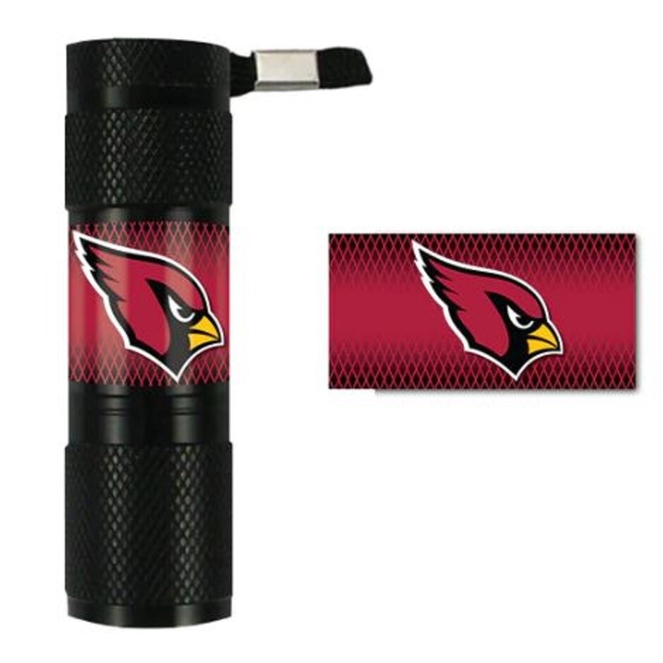 9 x LED Flashlights Flash Light - NFL Football Arizona Cardinals