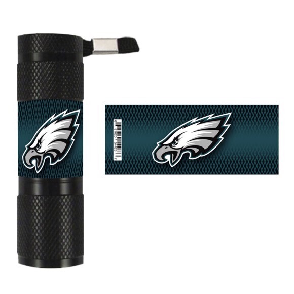 9 x LED Flashlights Flash Light - NFL Football Philadelphia Eagles