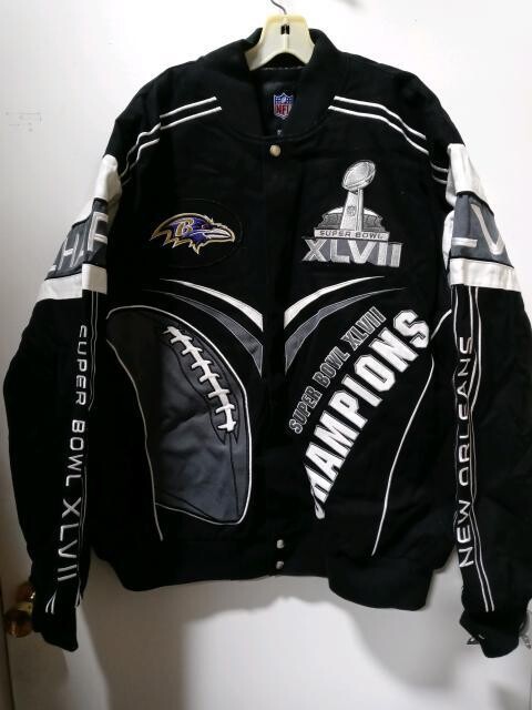 Baltimore Ravens NFL Winter Heavy Weight Jacket Size 2XL