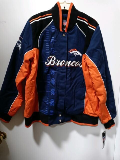 Denver Broncos NFL Winter Heavy Weight Jacket Size 2XL