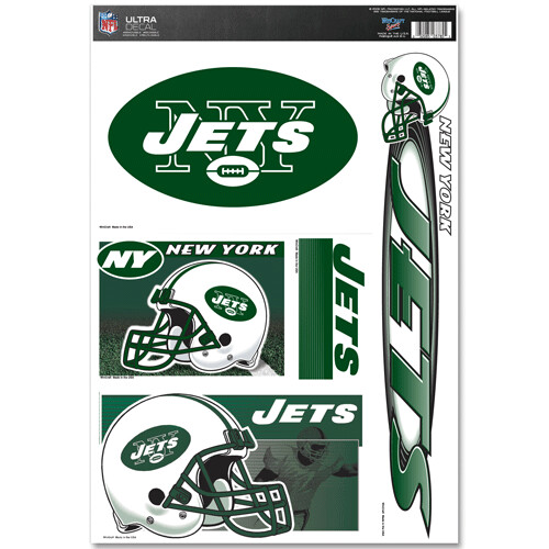 NFL New York Jets Multi Use Decal 11" x 17"