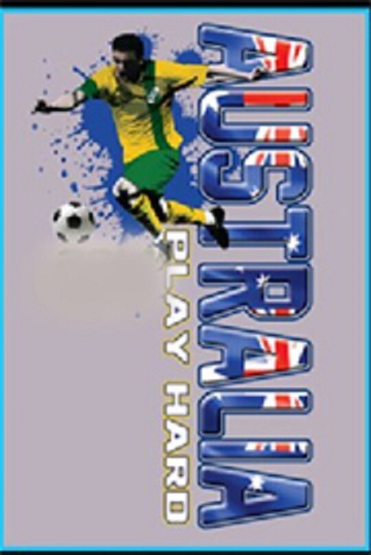T-shirts Soccer Football World Cup 2022 Austrailia Play Hard #2