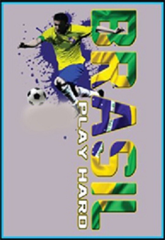 T-shirts Soccer Football World Cup 2022 Brazil Play Hard #2