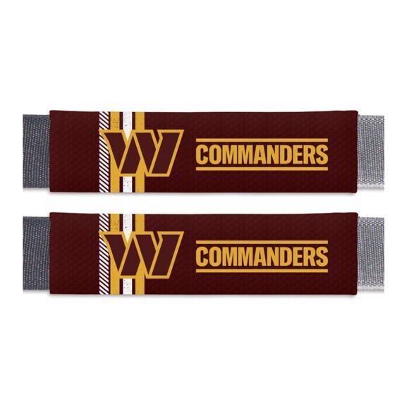 Rally Seatbelt Seat Belt Pad - Pair ( Set ) NFL Washington Commanders Football