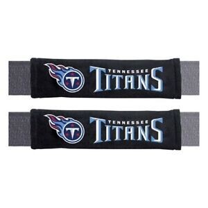 Seatbelt Seat Belt Pad - Pair ( Set ) NFL Tennessee Titans Football