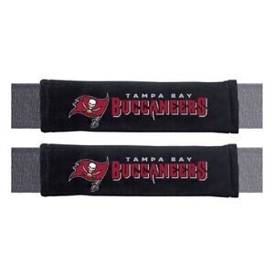 Seatbelt Seat Belt Pad - Pair ( Set ) NFL Tampa Bay Buccaneers Football