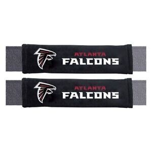 Seatbelt Seat Belt Pad - Pair ( Set ) NFL Atlanta Falcons Football