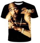 Black T-shirts Tupac M,L,XL,2XL,3XL