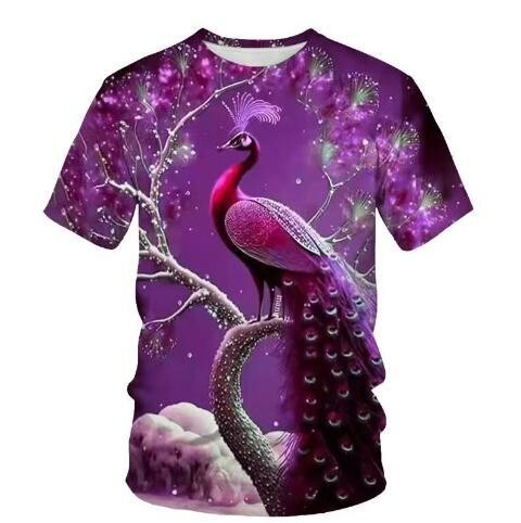 T-shirt 2012 - Beautiful Peacock S, M,L,XL,2XL,3XL