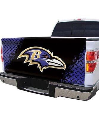 Color Auto Truck Tailgate Cover NFL Baltimore Ravens