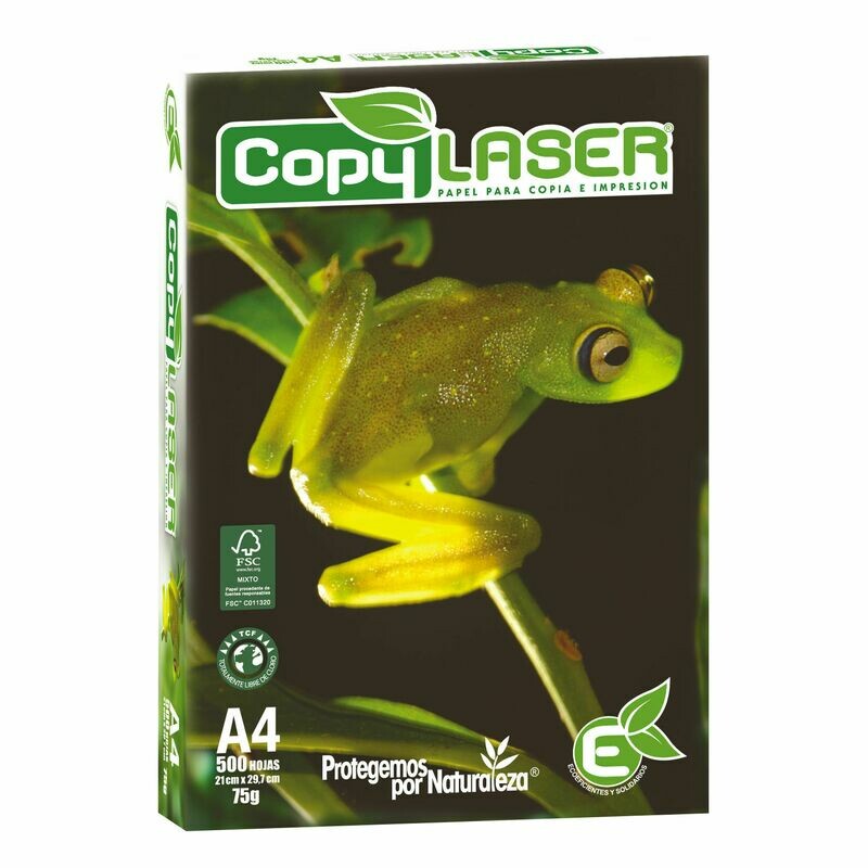 Resma de papel A4 Copylaser