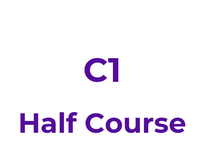C1 Half Course