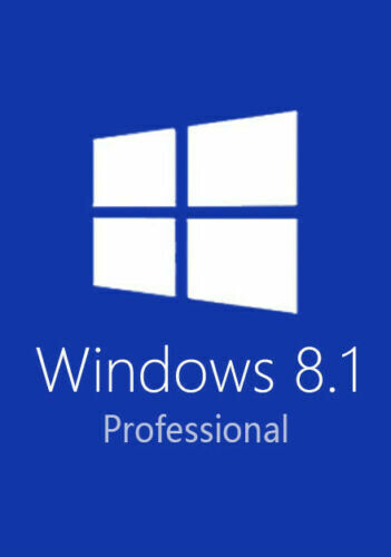 MICROSOFT WINDOWS 8.1 PROFESSIONAL 64 BIT LICENSE KEY (1PC)