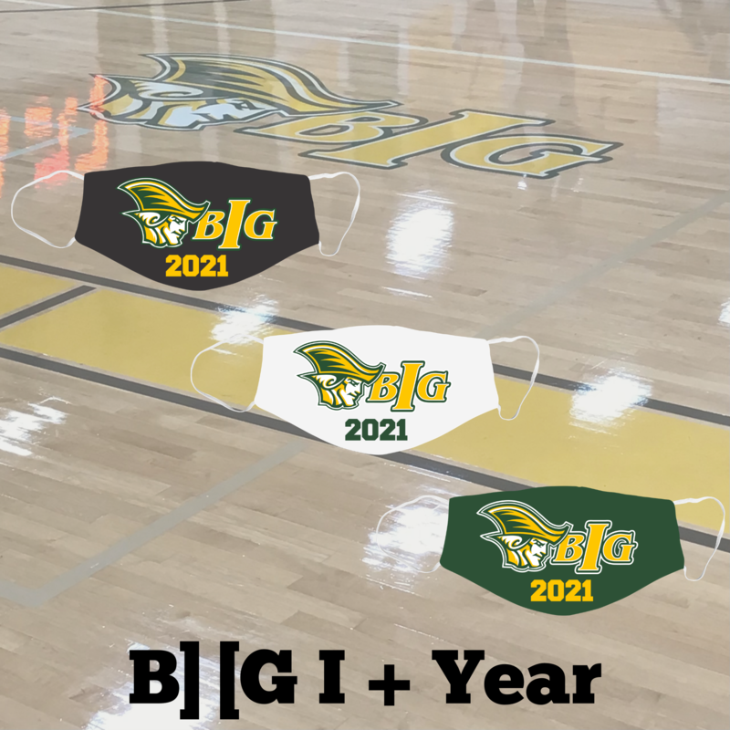 Customizable Big I Mask with Class Year