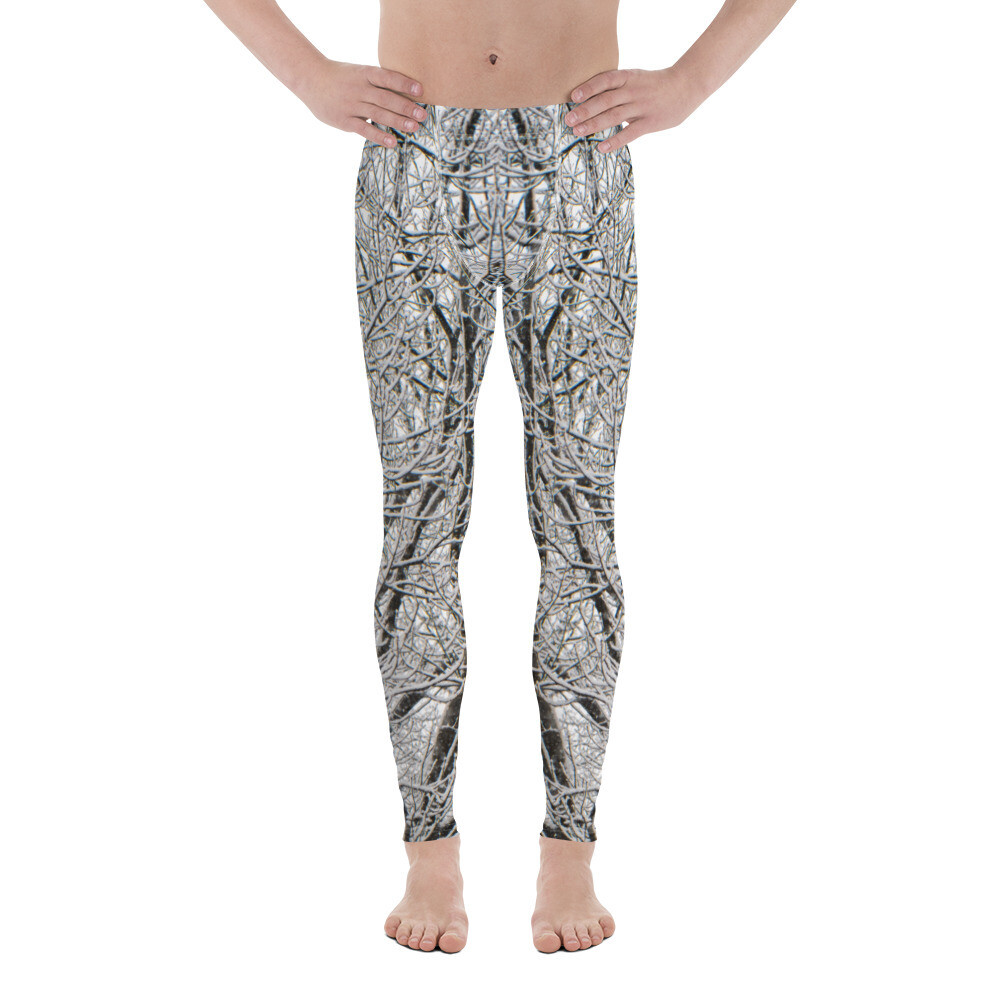 Snowy Tree - Athletic Pants, Size: XS