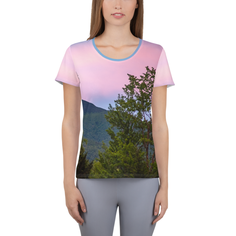 Summer Mountain - Athletic Tee