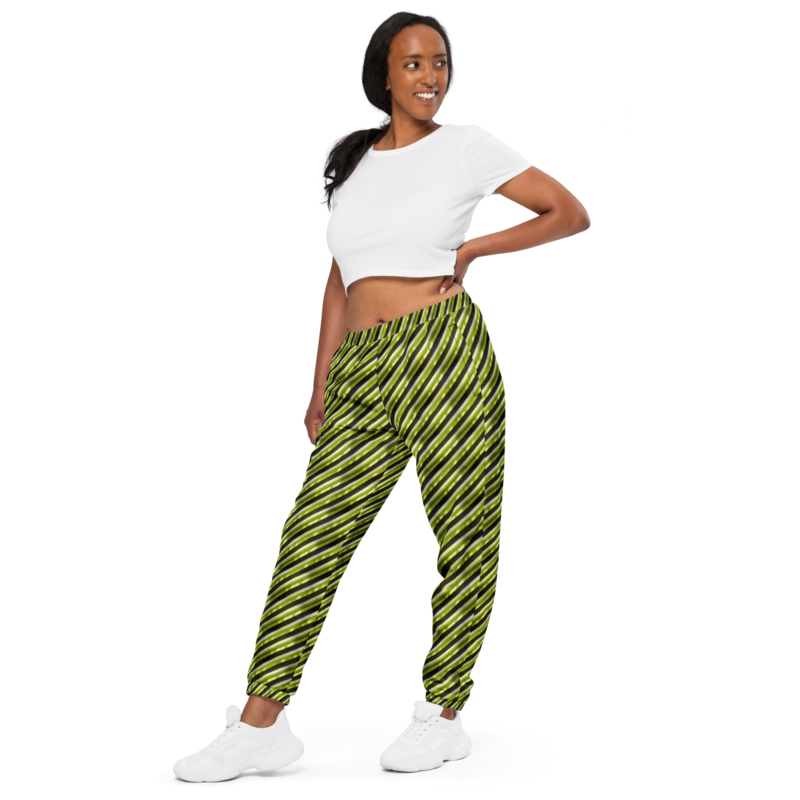 Chartreuse Stripes - Pants