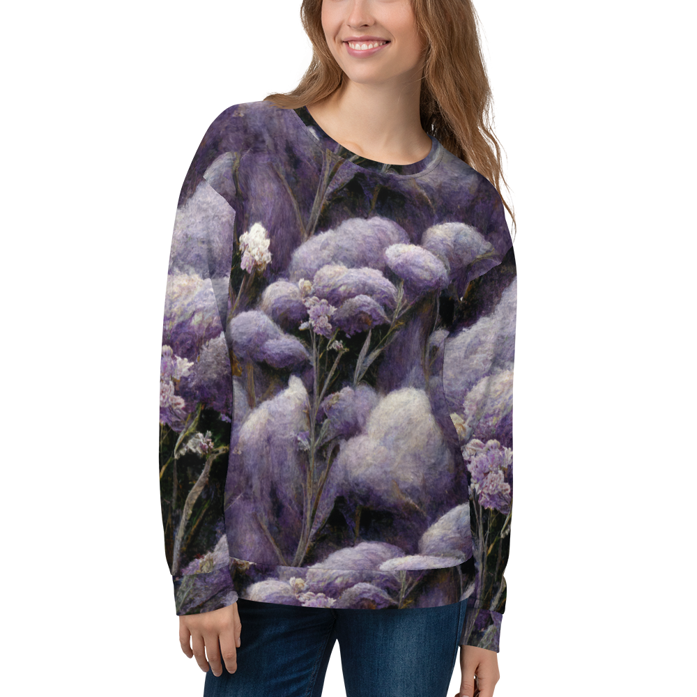 Lavender Still Life - Sweatshirt, Size: XS