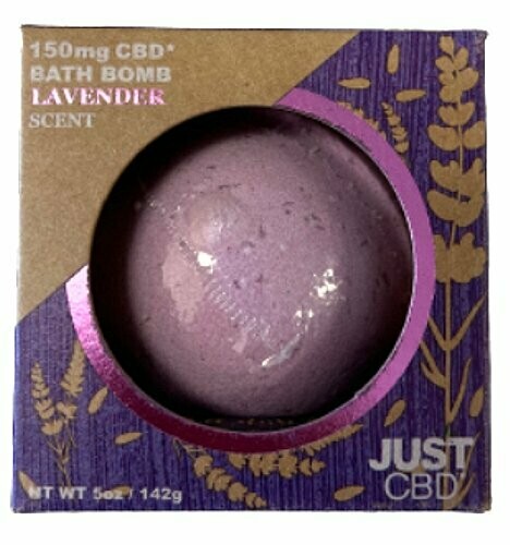 150mg CBD Bath Bomb Lavender