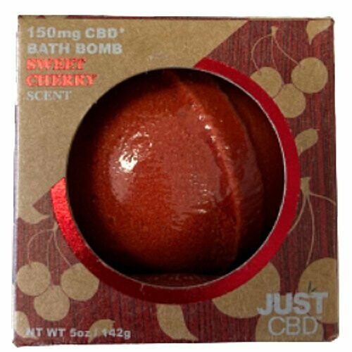 150mg CBD Bath Bomb Sweet Cherry