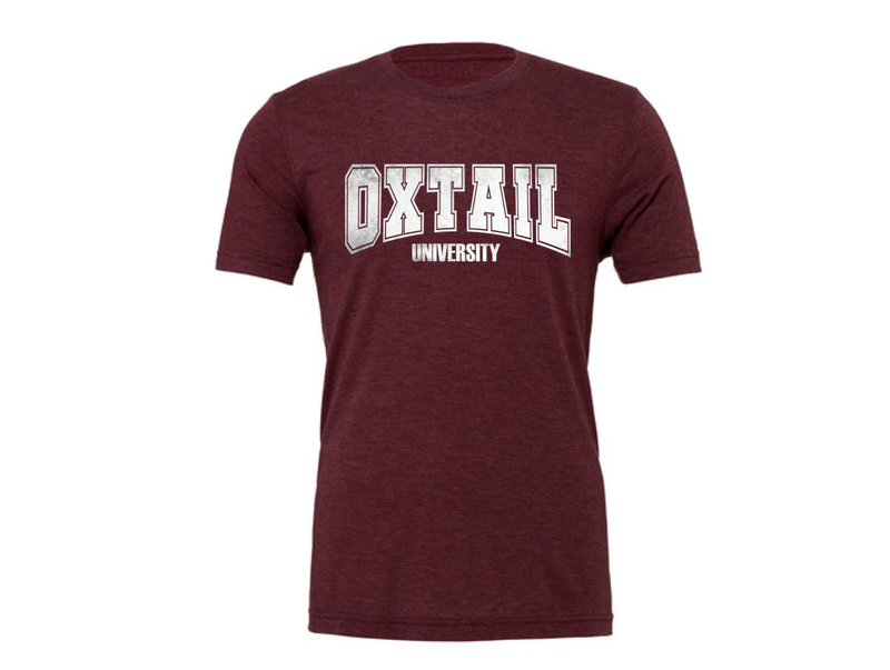 Oxtail T-Shirt - Ron Maroon