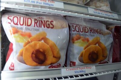 Crumbed Squid Rings | per/kg