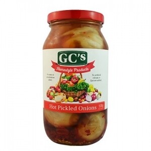 GC&#39;s Picked Onions - Hot 500g | each