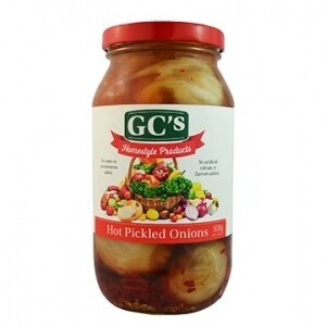 GC's Picked Onions - Hot 500g | each