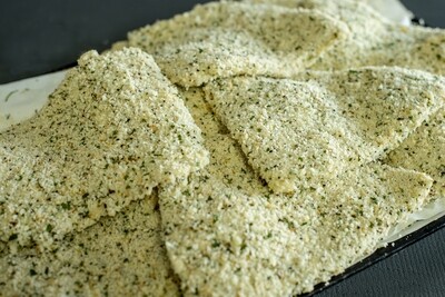 Aussie Large Squid Schnitzels Crumbed | each