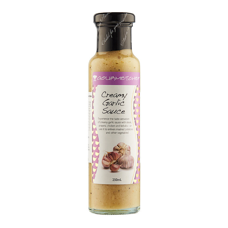 Gourmet Chef - Creamy Garlic Sauce 250g | each