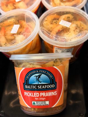 Pickled Prawns 200gm Pot| each