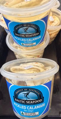 Pickled Australian Squid 200gm Pot| each