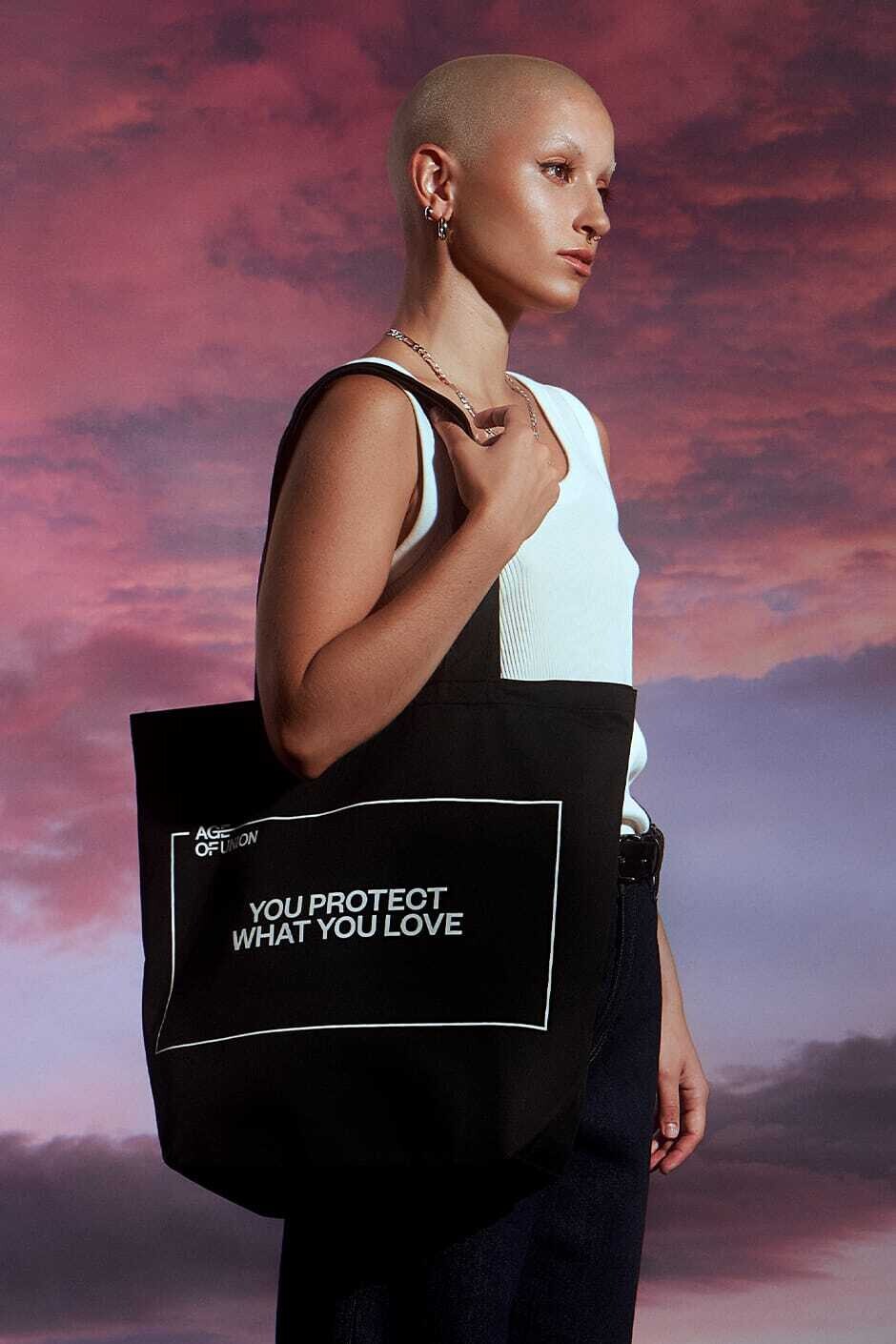 Black Tote Bag