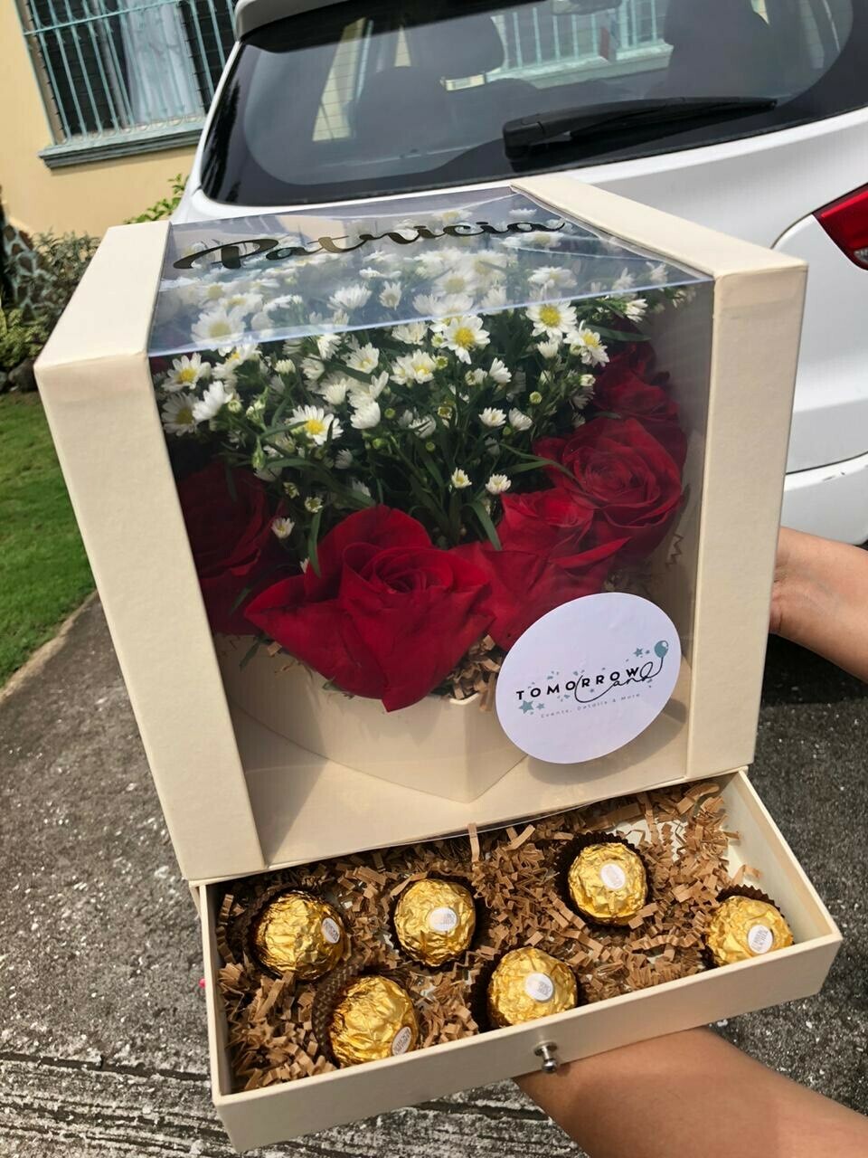 Flower + Ferrero Box