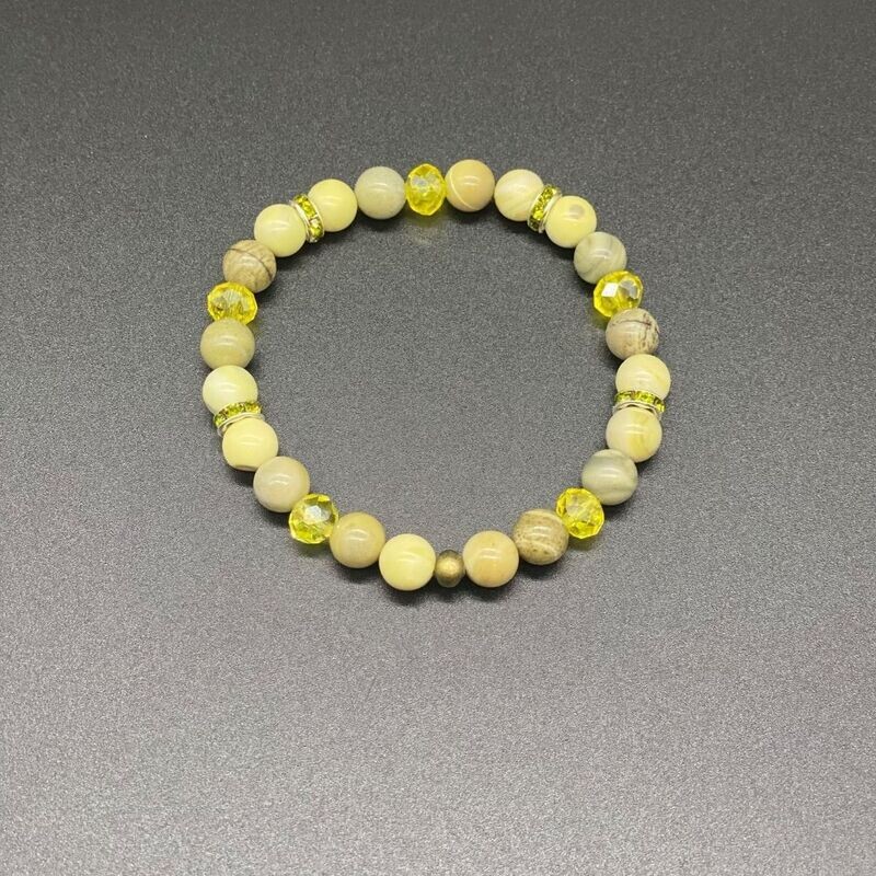 Australian Butter Jasper Bracelet