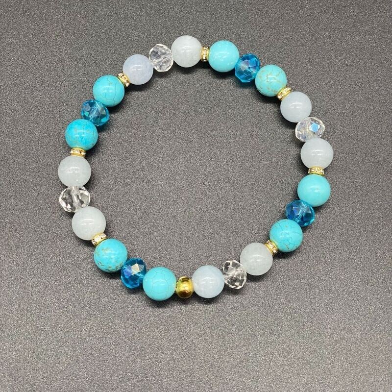 Aquamarine & Turquoise Bracelet Aquamarine & Turquoise Bracelet