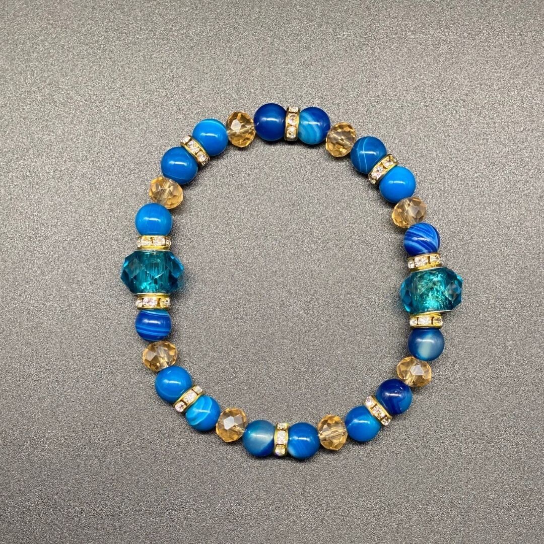 Blue Agate Bracelet