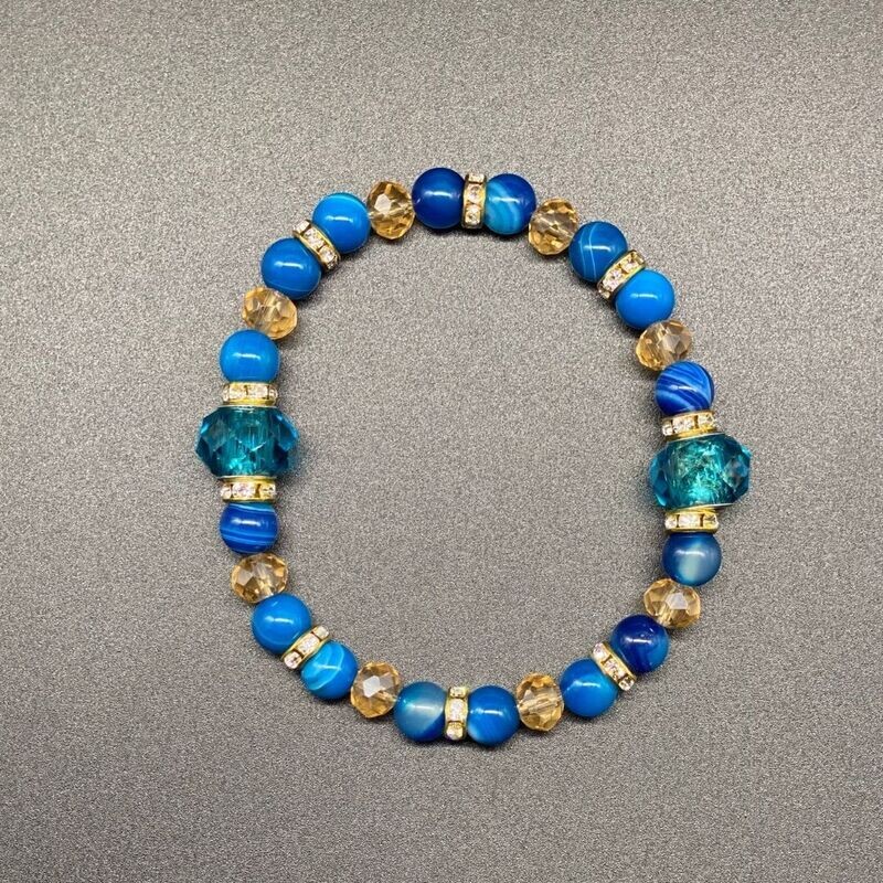 Blue Agate Bracelet
